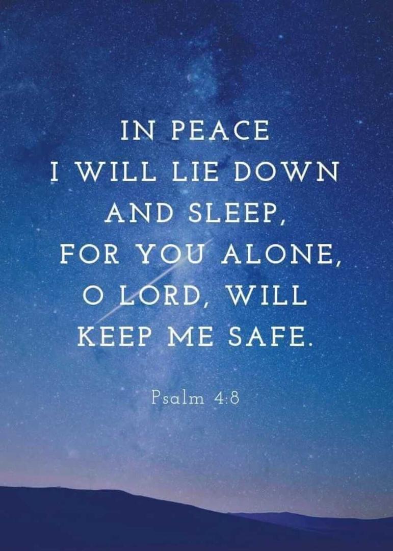 Night folks. Be safe out there.  be at peace. Know that every hair in your head is counted and loved.