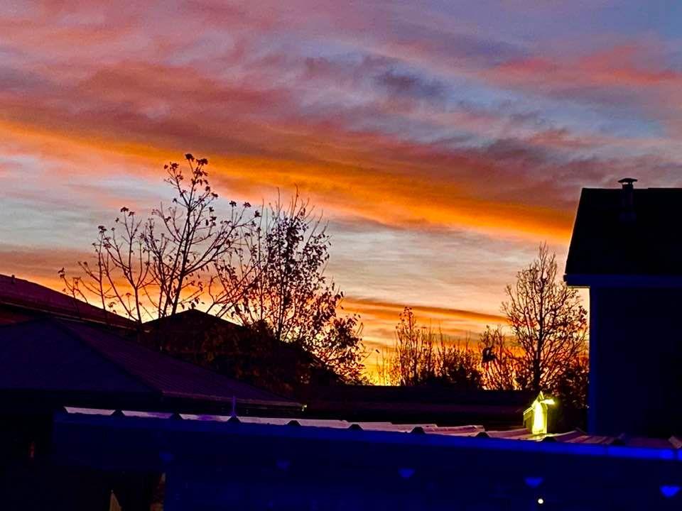 Good Morning from me to you (As seeen from our back deck)