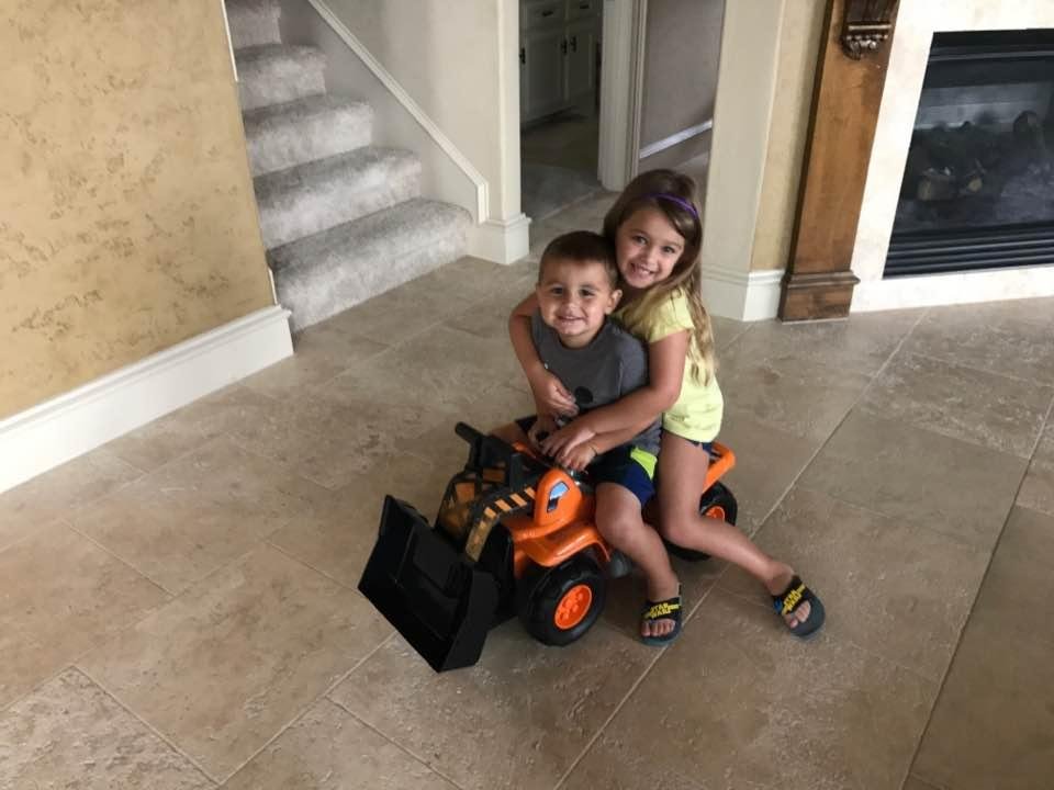 Nona had so much fun with grandchildren!