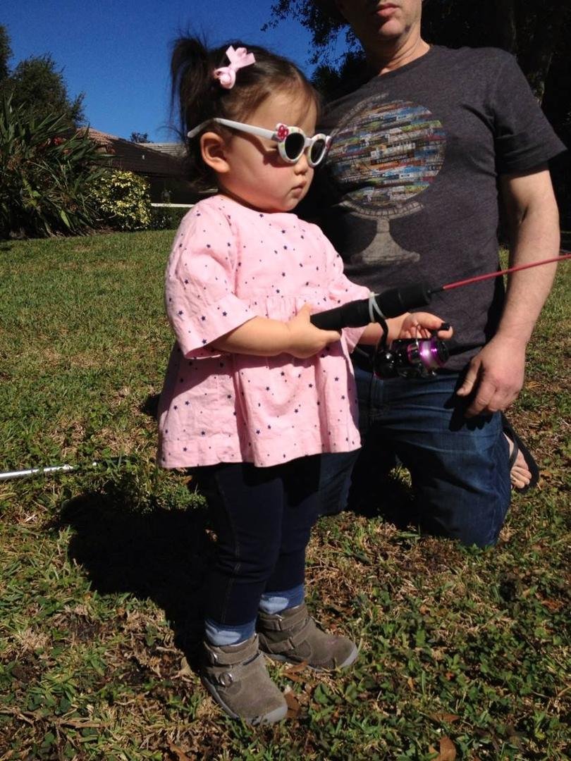 Fishing with daddy