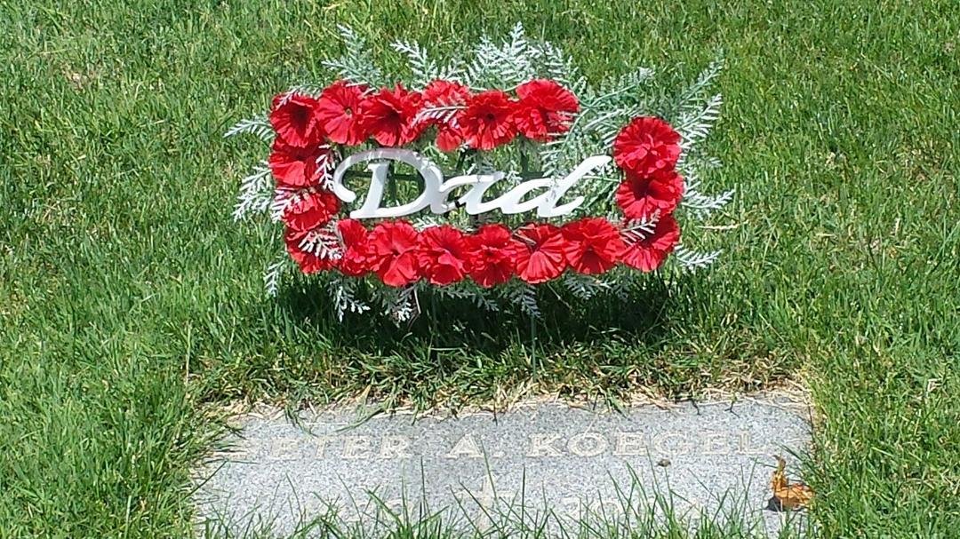 My Dad a picture from Father's Day.