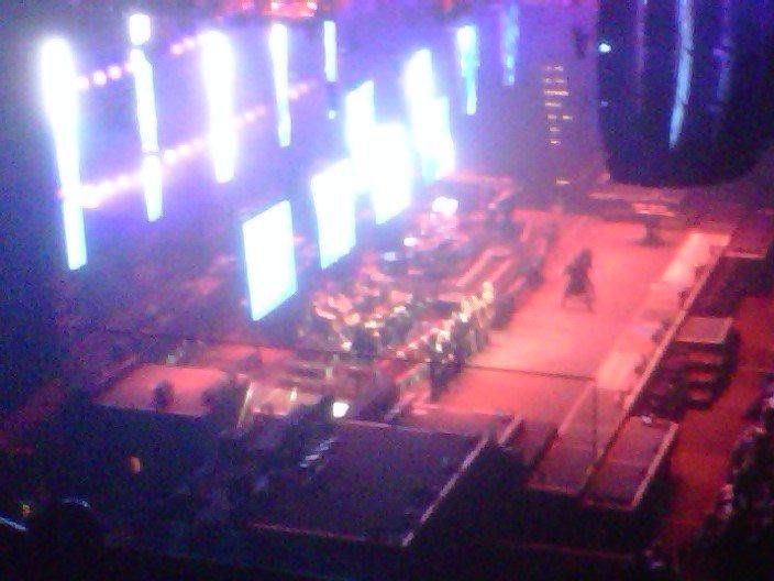 The wife and I were treated last night by a daughter and son-in-law to a performance of the Trans-Siberian Orchestra. Great time (box seats) except for the snowy I-24 drive home. I have to admit that is the first "real" c