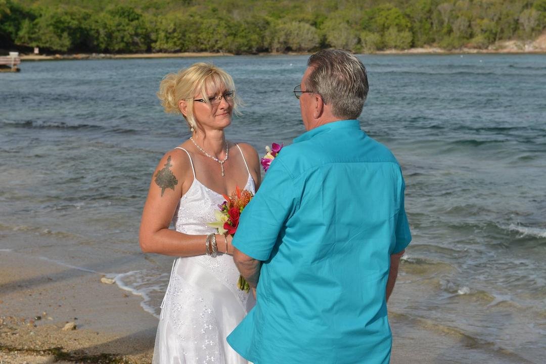 Missing the woman that makes me whole. This was the greatest day of my life. The day you became my wife, Carol Goodgion