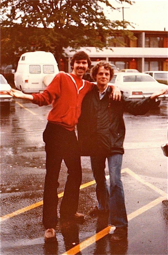 Dan and Dan , Glacier National Park 1978
