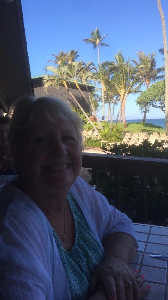 Macadamia nut pancakes with coconut syrup as we eat our way through Maui...