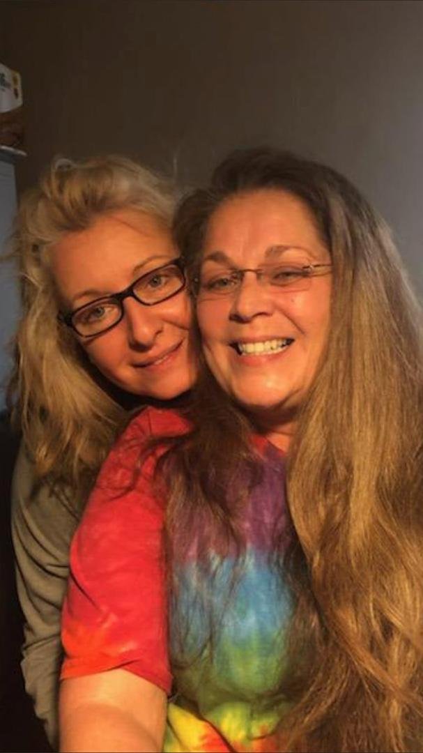 Haning with my girl.. Donna Tatum Morton