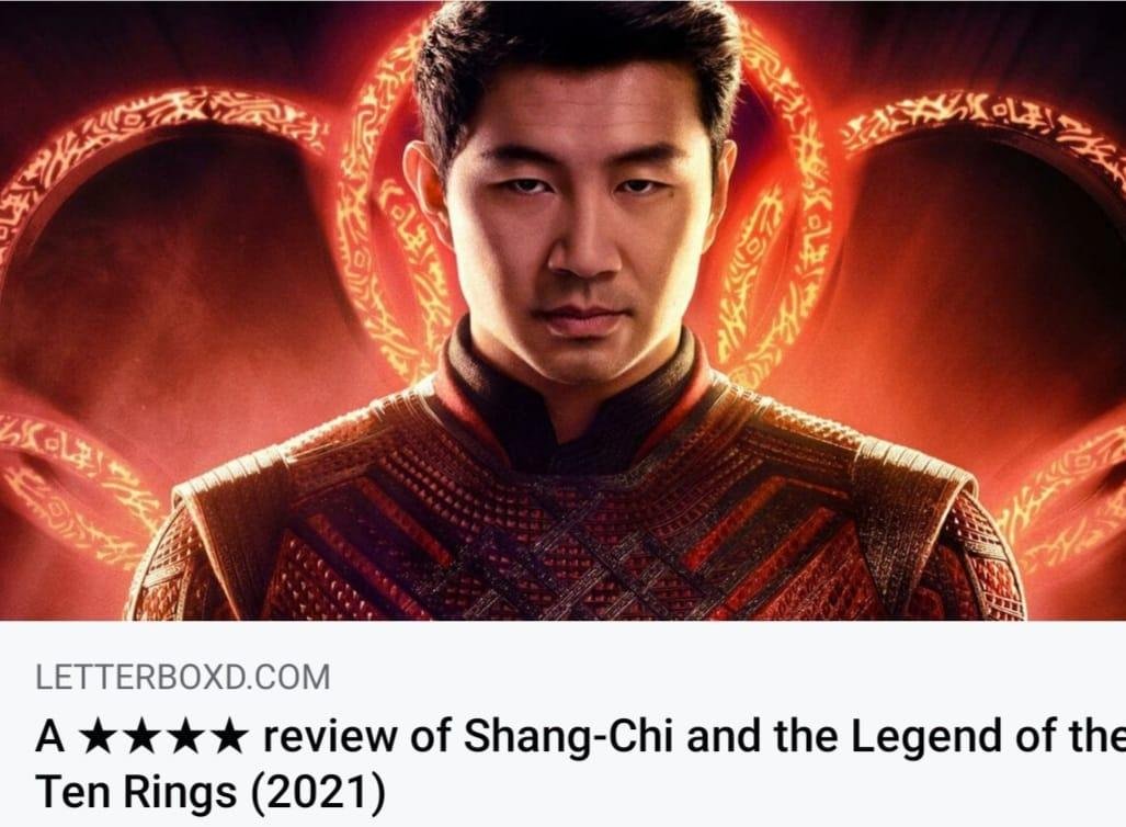 watching Shang-Chi legend of 10 rings, with my boy Tyrone janvier