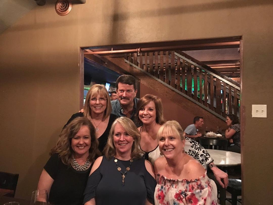 Some of my dear high school friends.
