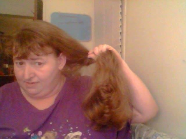 the length of my hair is now 21 inches long