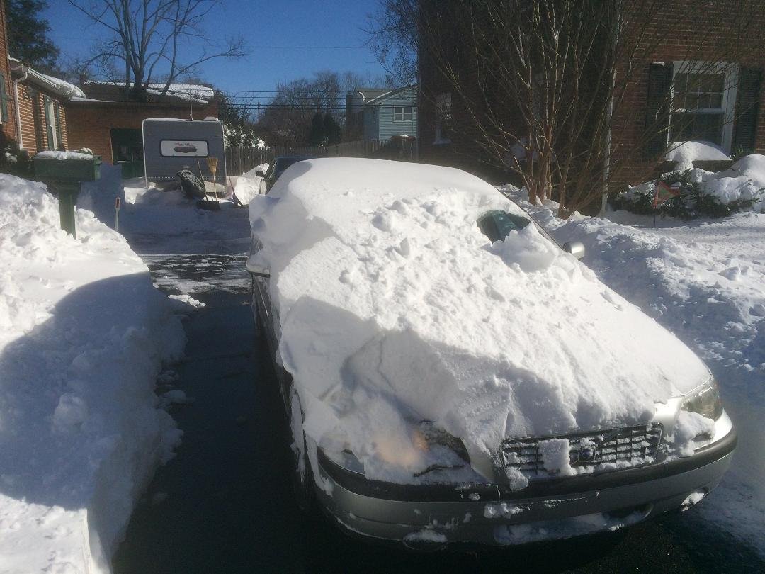 What do you mean Officer? I did clear my windshield!