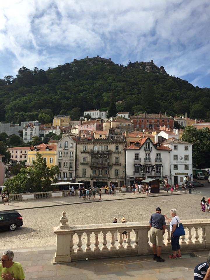 Beautiful day in Sintra with Kevin.
