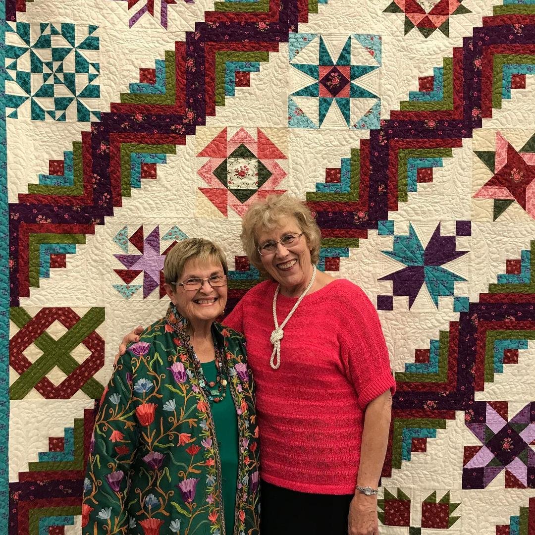Met my favorite Quilter Eleanor Burns!