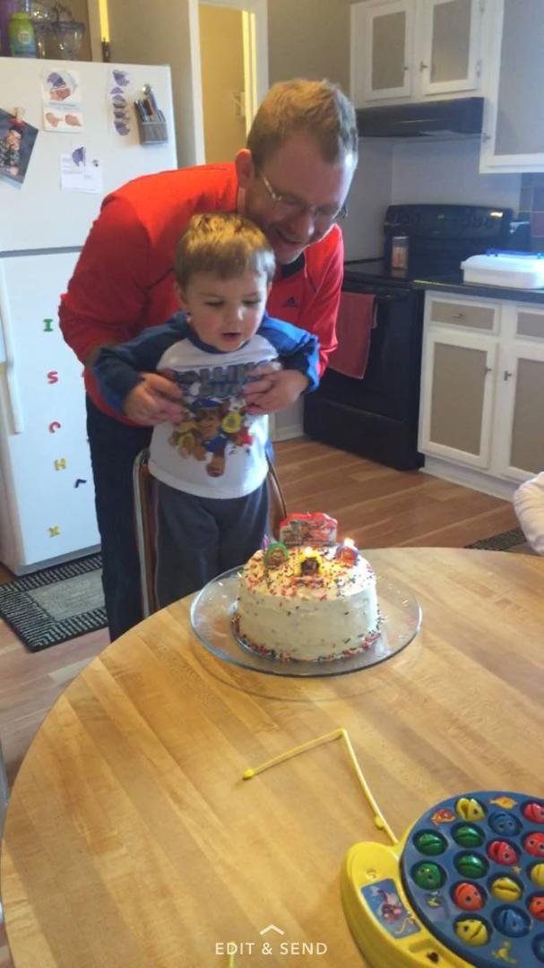 Happy 2nd birthday to our favorite grandson, Chase! We love you more and more each year!