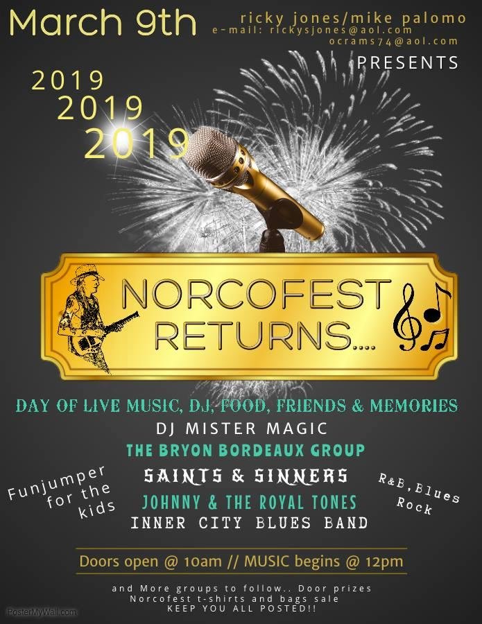 Received this this morning from Mike Palomo for the 2019 Norcofest at Ricky Jones' home in Norco. This annual (almost) get together is an event not to be missed. There are always several SAHS classmates here and the music