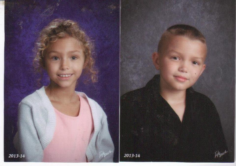 2013 photos of neice Hannah Rafferty, 7 and nephew Kyle, 10 children of Robert and Bethany Rafferty of Chesapeake, Va.