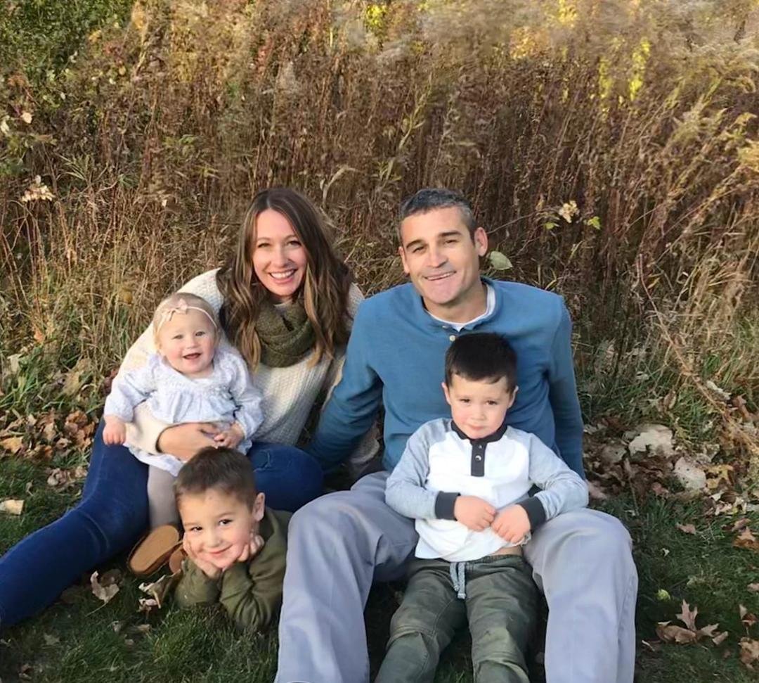 My son Kyle and his awesome family!