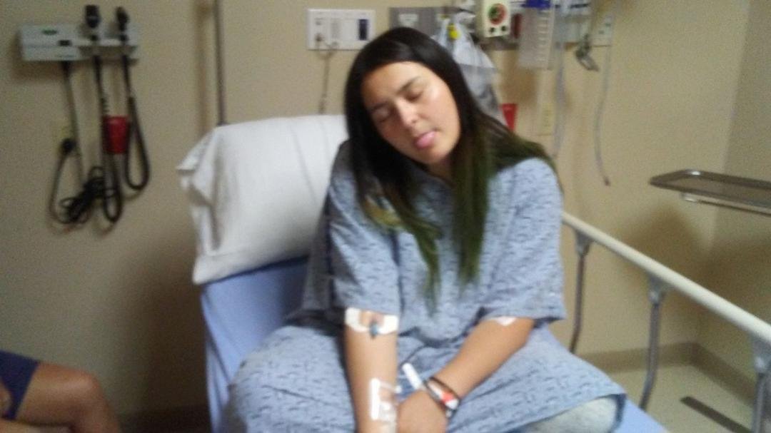 Our very own zombie in the hospital