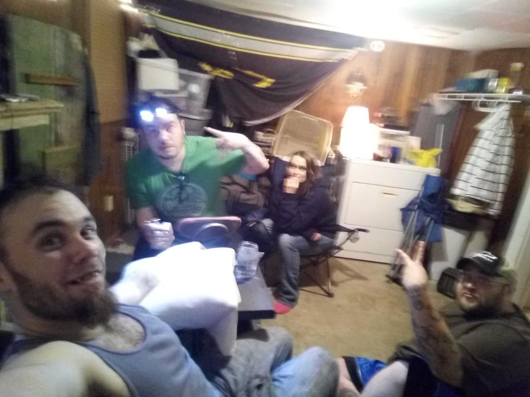 Chillin with the homies, gettin tatted.