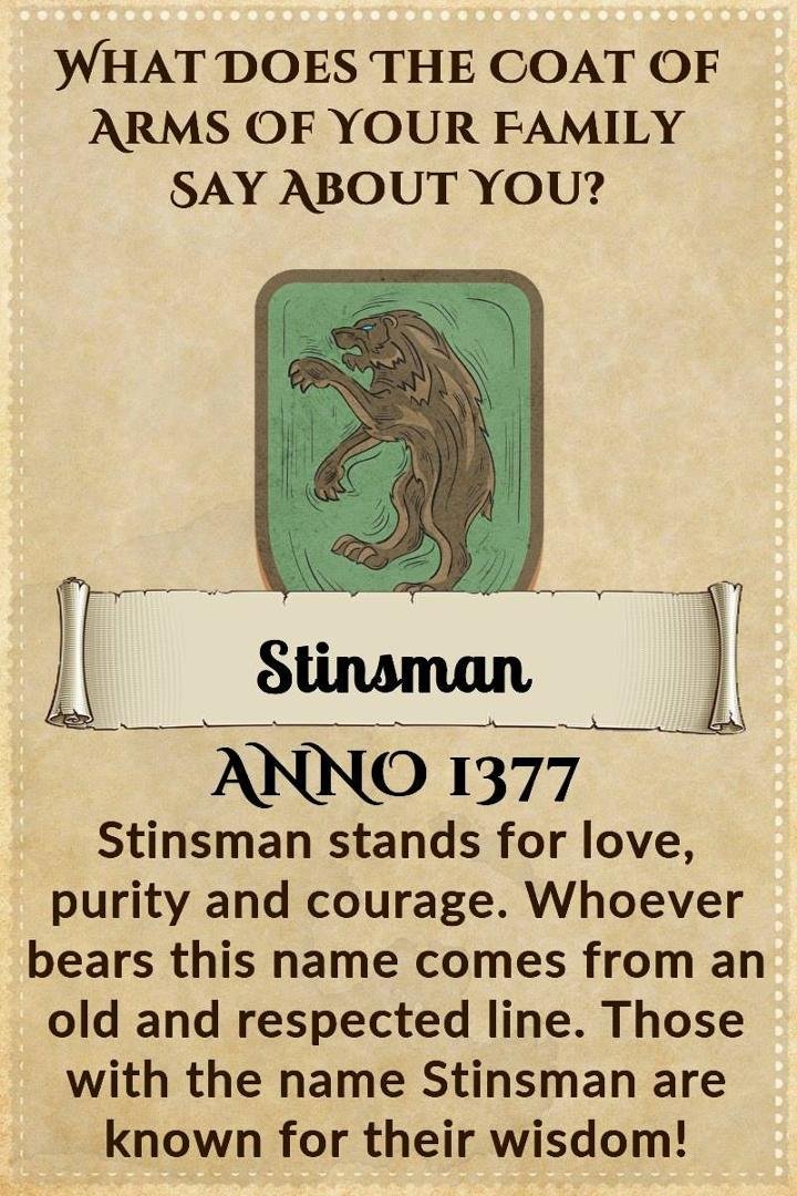 My mom's family surname
