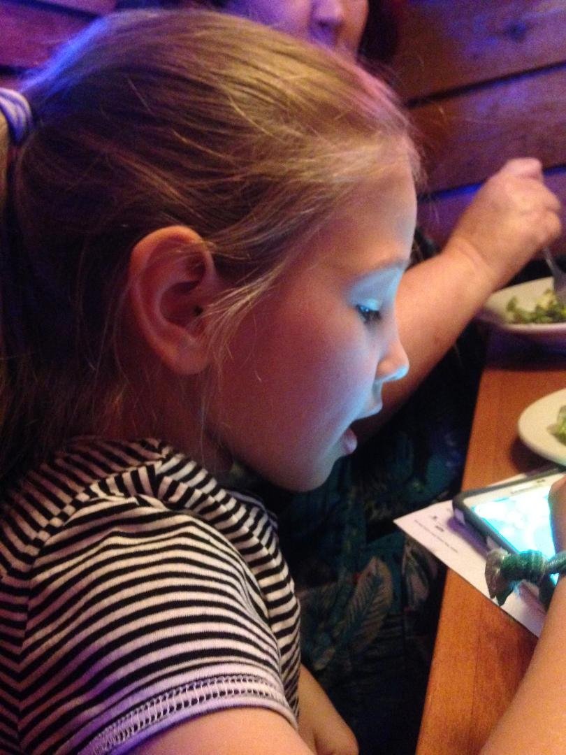 Texas Roadhouse is where this lil cutie is!
