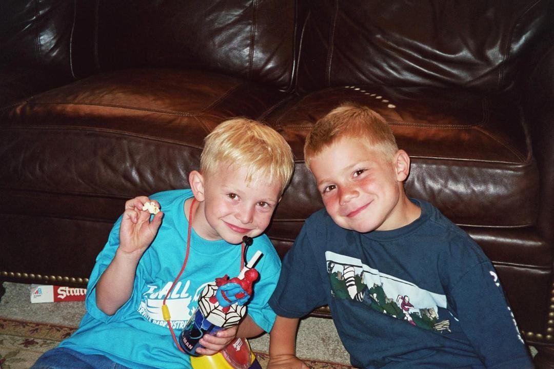 June 2003 Michael and Conor -