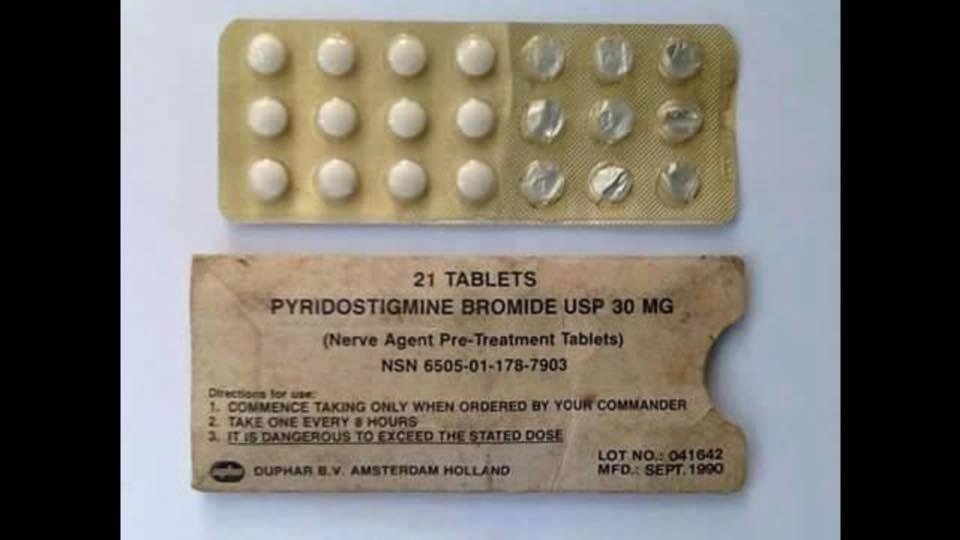 1991 - ordered my troopers to take these for three three times a day and 3 shots every other day.......... That's one of the stories we really don't talk about the guilt, remorse and even forgiving.