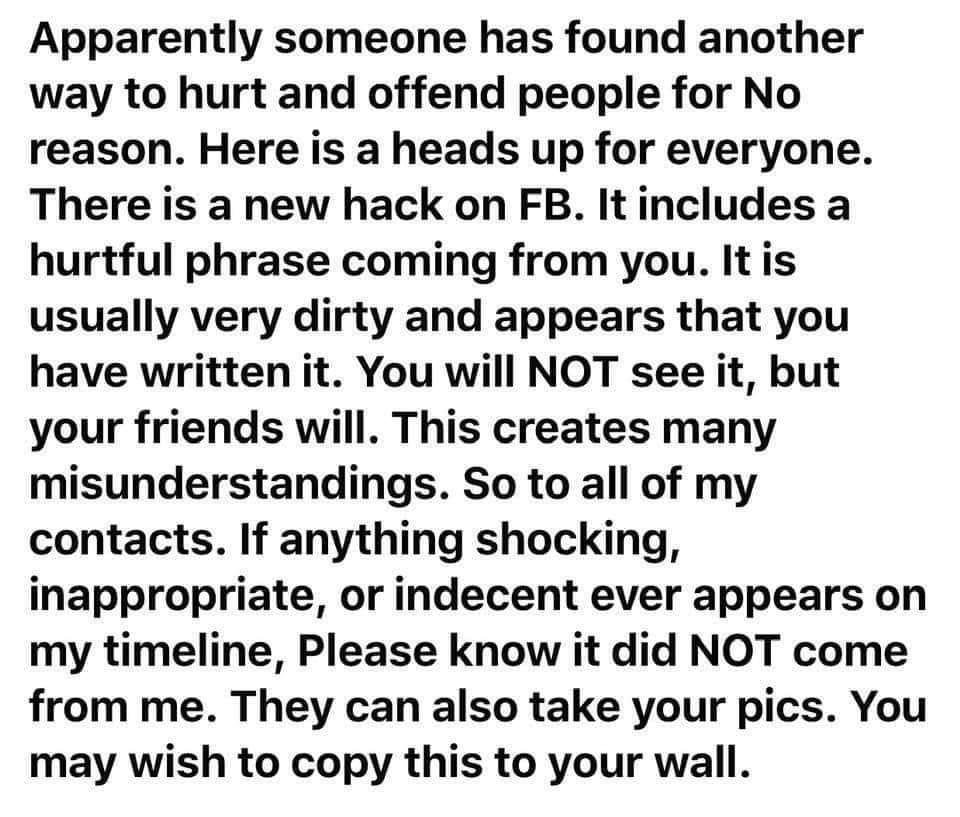 WARNING: