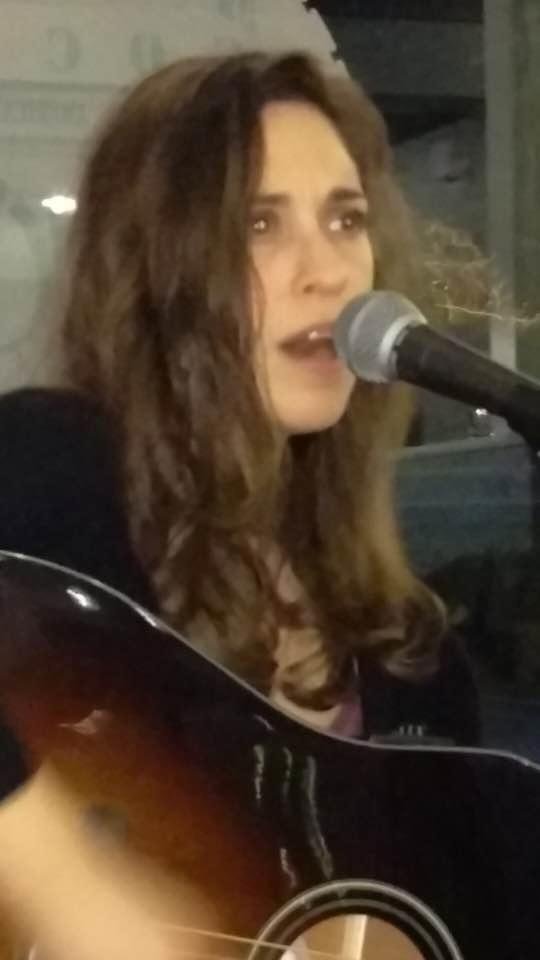 Elle Sera, a great young talent whose own material is terrific, appearing live at The Social in Monroe, CT!!!  Really worth seeing!!! CDE