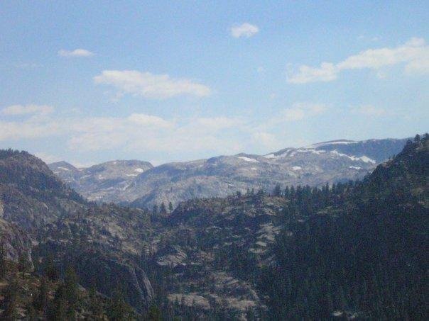 This is near Sonora Pass in the Sierra.  The elevation there is 9624 ft.  It about an hour from my house.