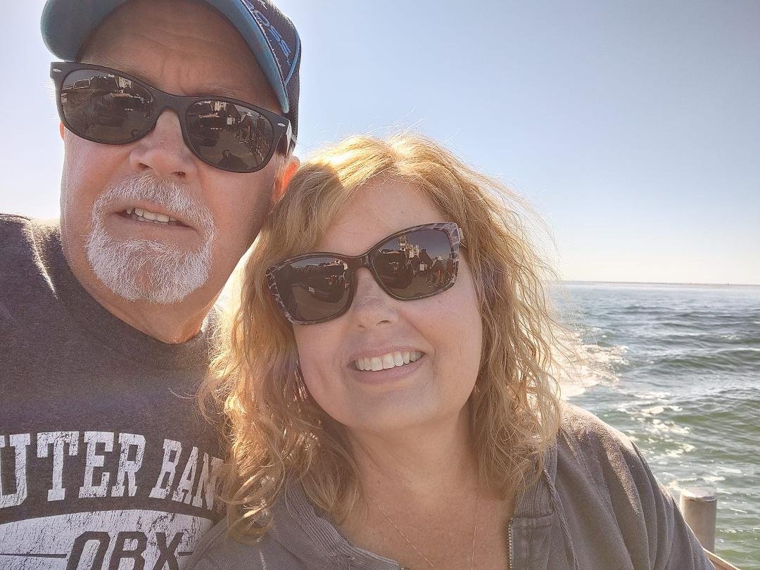 On the ferry to Ocracoke Island