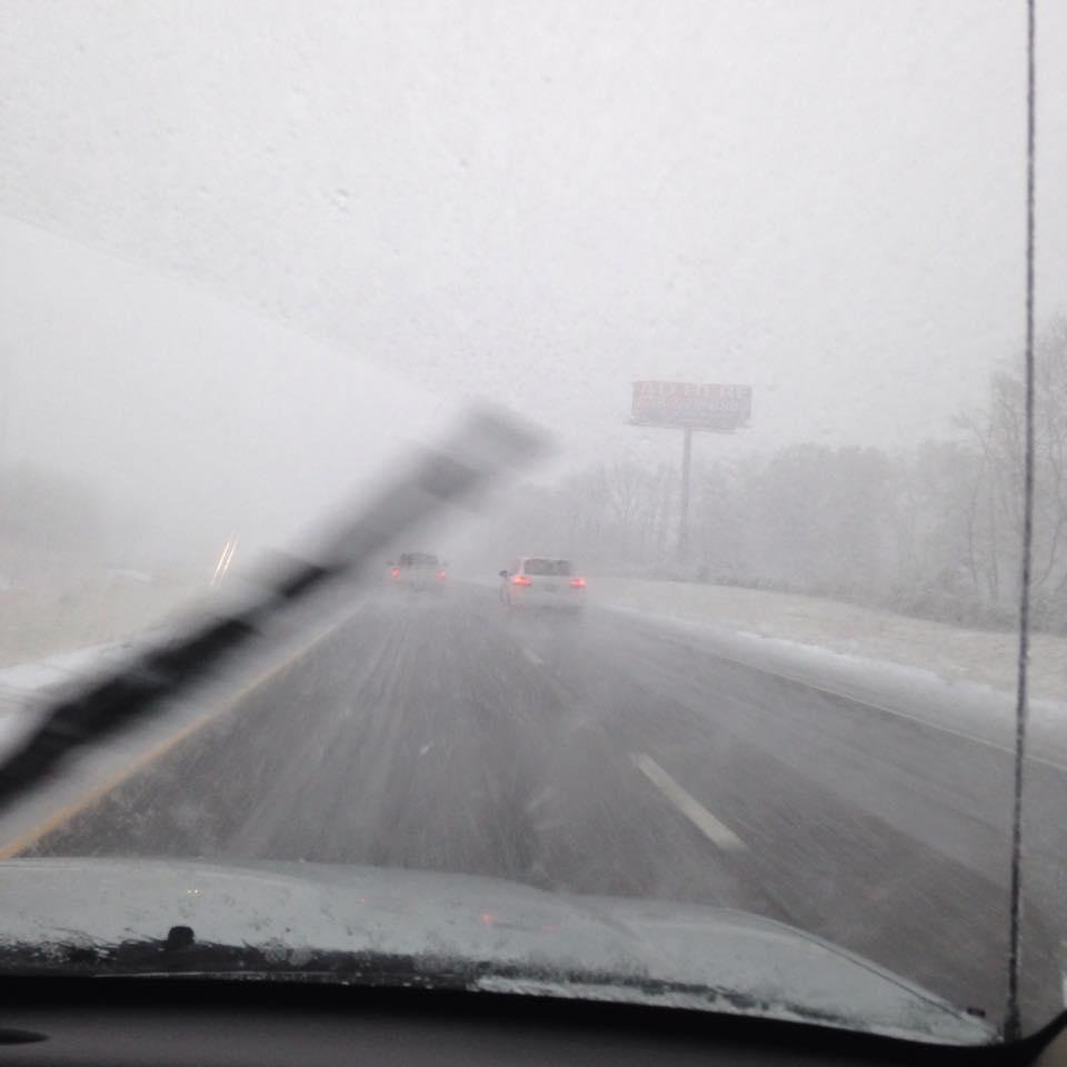 Sure hope it's warmer in Tennessee than in south central Illinois