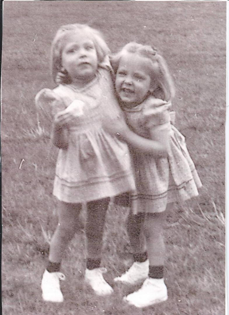 WILMA ON LEFT..JOYCE ON RIGHT