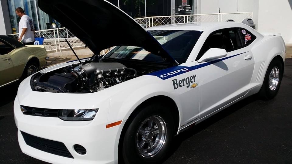 Another copo camaro at berger Chevrolet what a great day.