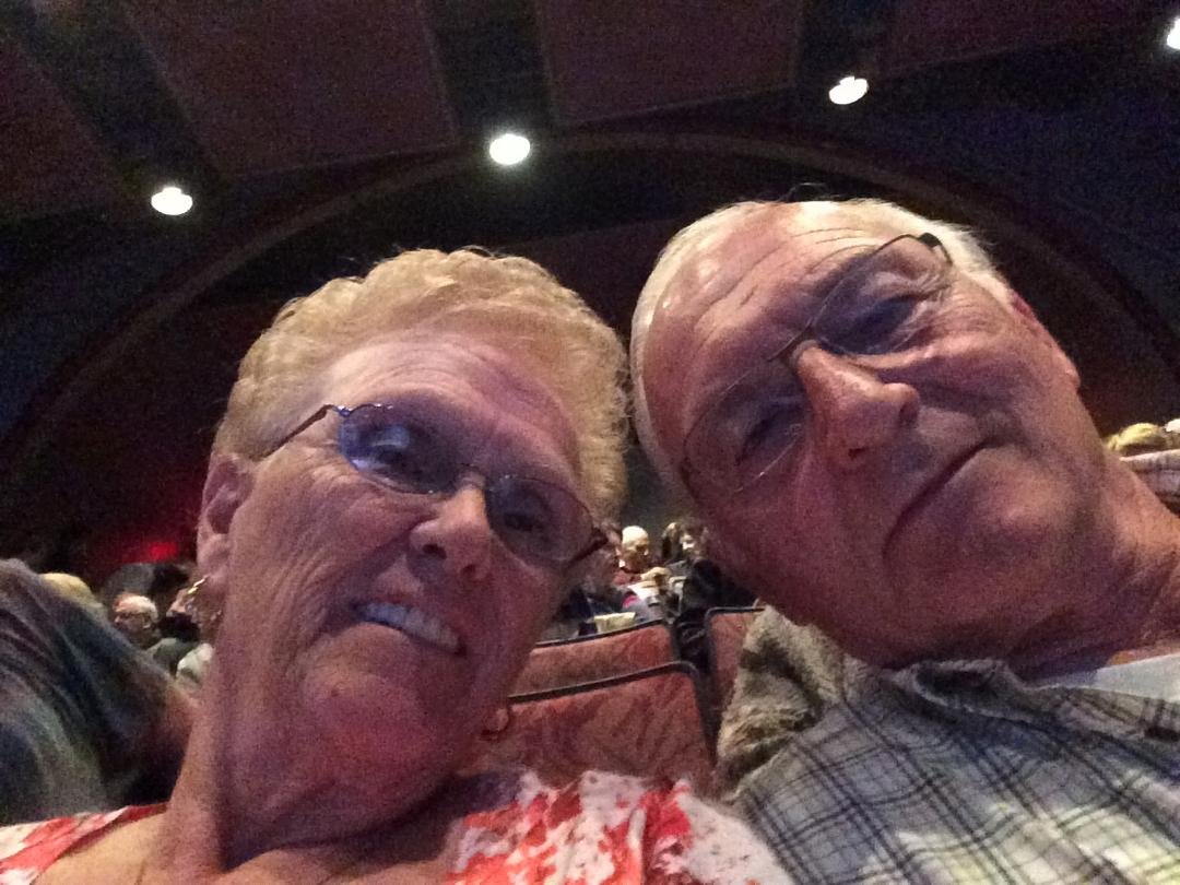 Waiting for the show to start