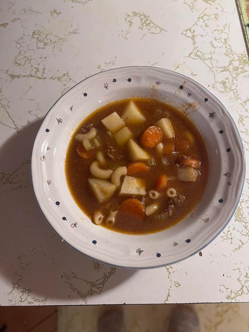 Home made soup kind of day