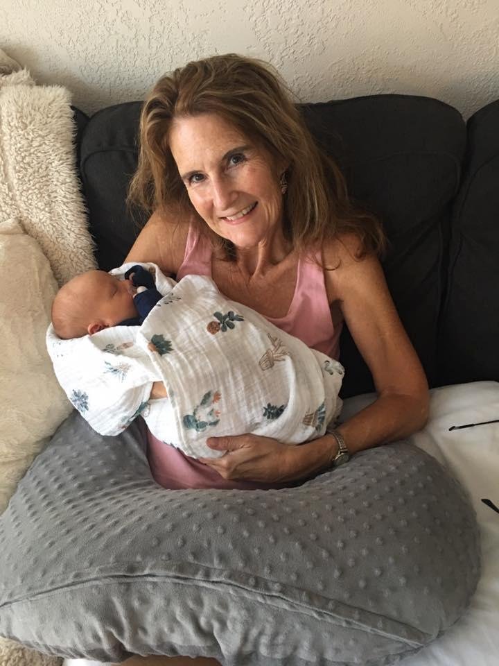 Love being a mother to 8 and a grandmother of 8 #welcomebabynash