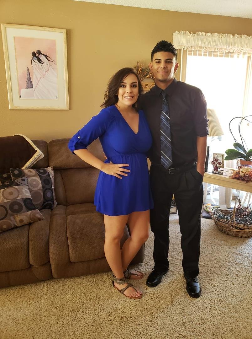 Off to Lucas Montgomery and Trisha Bundy wedding...you both look great..baby momma and baby daddy..love you both..