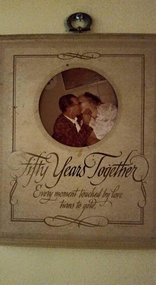 Happy 75th anniversary mom & dad.