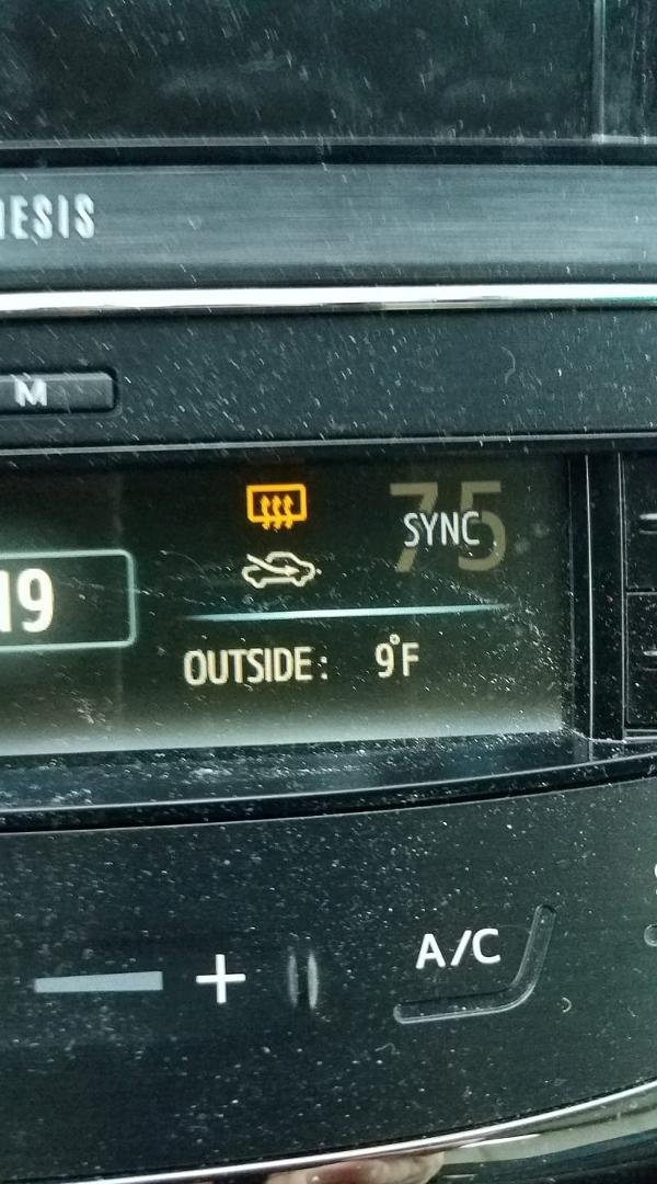 Just a little cold that's all.