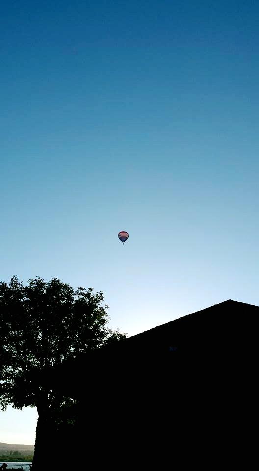 UFO - - on the river this evening .