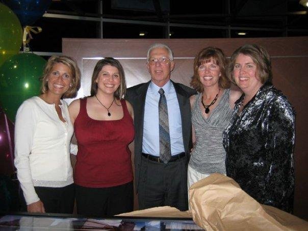 DAD AND FOUR DAUGHTERS