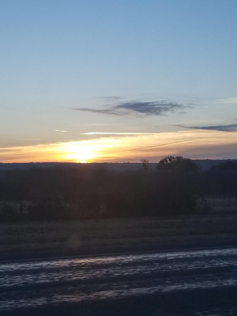 27 ° Beautiful sunrise