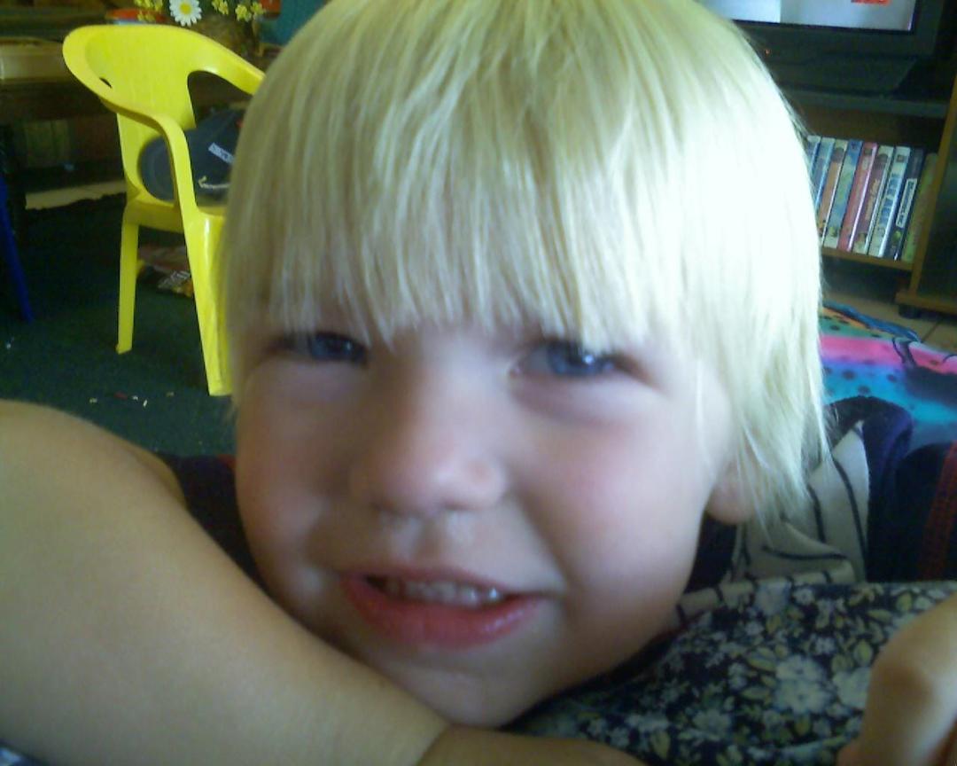 William, (MooseCone), was so blonde! Miss him so much!