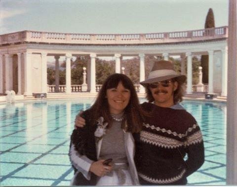 At Hearst Castle, April 9, 1984
