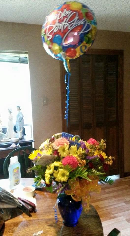 This is the flower bouquet I sent Danielle Reich for her birthday this past Sunday