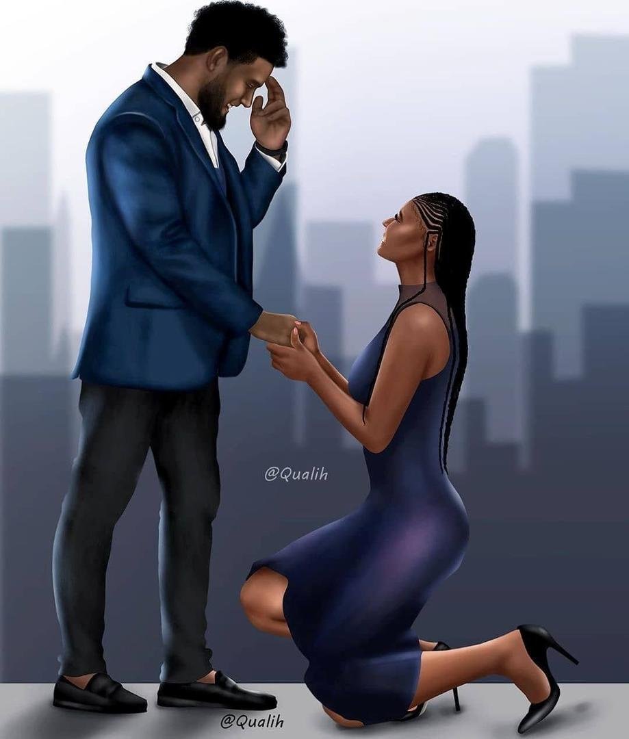 If A Woman Proposes To A Man.. And He
Tells Her "No".. Is The Relationship Over??..
Both Genders.. Talk About It..
And Be 💪 About It.. 😬