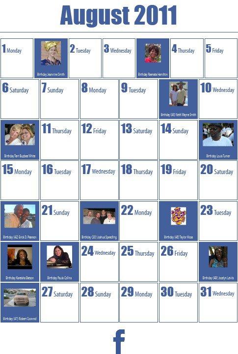 Anthony Johnson's album, 2011 Calendar