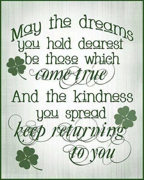 Happy St. Patrick's Day to all my Irish and wish-they-were-Irish friends and family!!