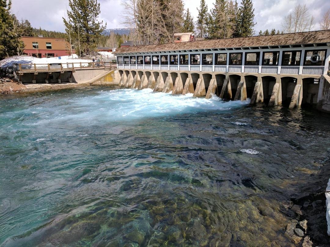 Front of dam 2017