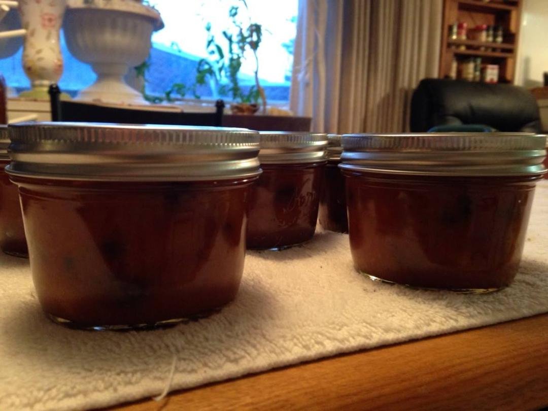 Also new is Pumpkin Jam - has raisins and dried apricots
